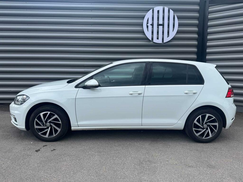 Volkswagen Golf 1.6 Tdi Match Euro 6 Ss SK69DYU White #6