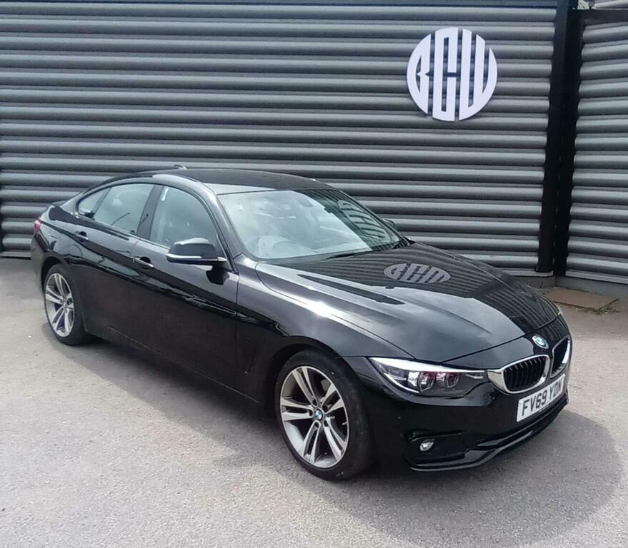 BMW 4 Series Gran Coupe 2.0 420D Sport Euro 6 Ss Black