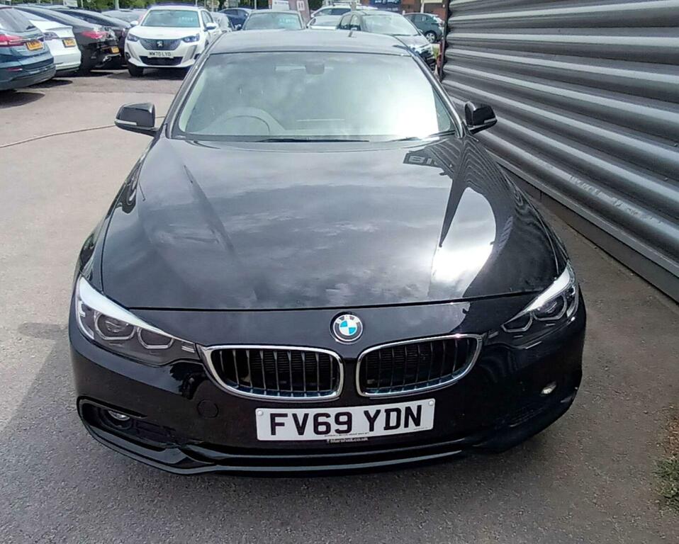 BMW 4 Series Gran Coupe 2.0 420D Sport Euro 6 Ss FV69YDN Black #2