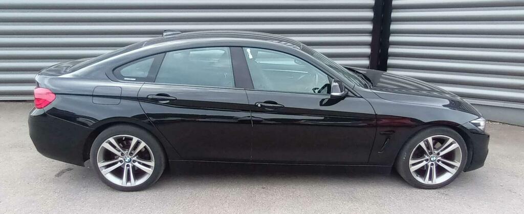 BMW 4 Series Gran Coupe 2.0 420D Sport Euro 6 Ss FV69YDN Black #5