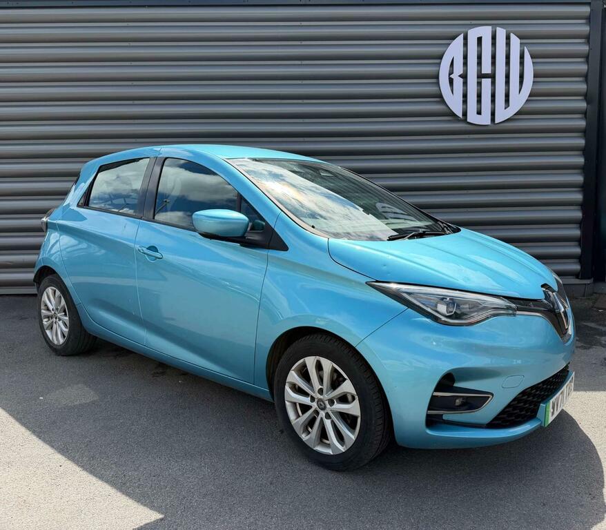 Renault Zoe R110 Ev50 52Kwh Iconic Rapid Charge Blue