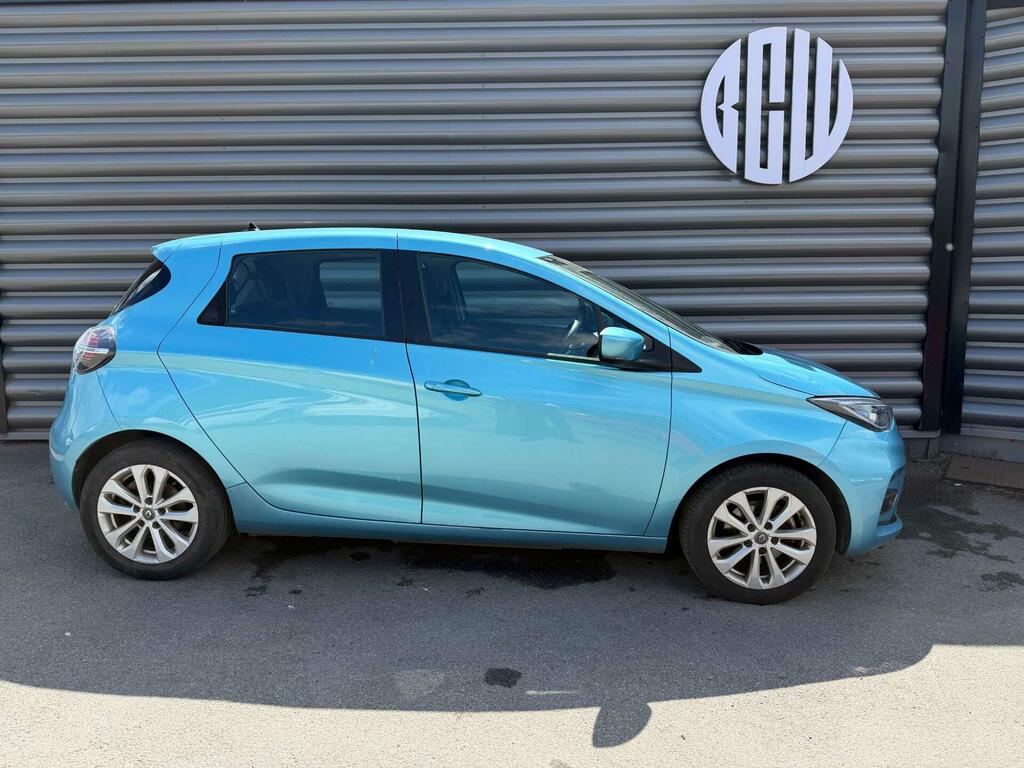 Renault Zoe R110 Ev50 52Kwh Iconic Rapid Charge WV71TBO Blue #2