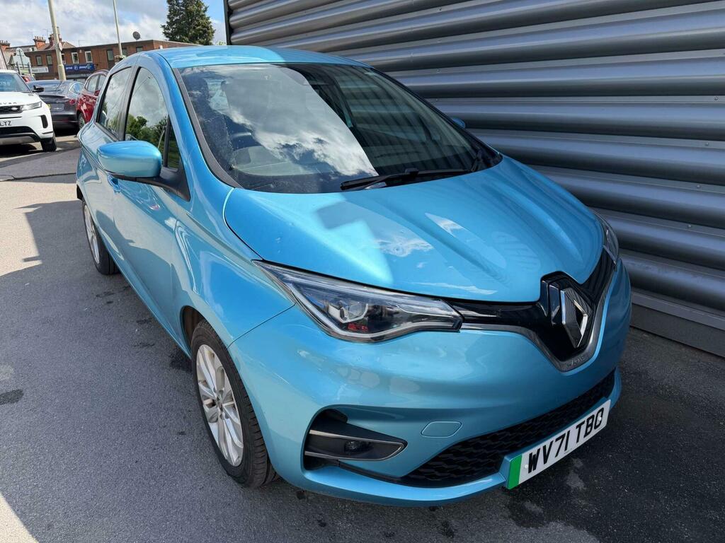 Renault Zoe R110 Ev50 52Kwh Iconic Rapid Charge WV71TBO Blue #4
