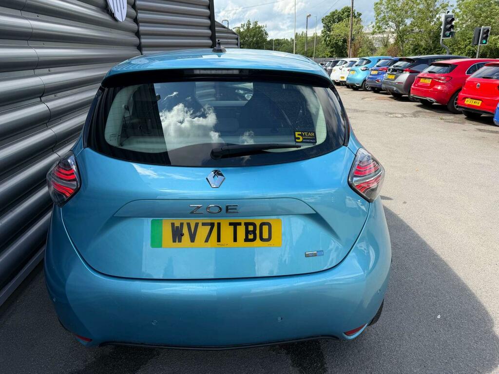 Renault Zoe R110 Ev50 52Kwh Iconic Rapid Charge WV71TBO Blue #6