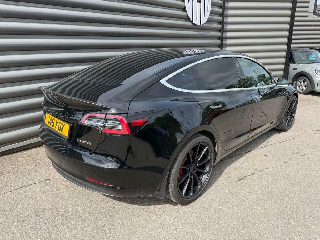 Tesla Model 3 Dual Motor Performance 4Wde Performanc Black #4