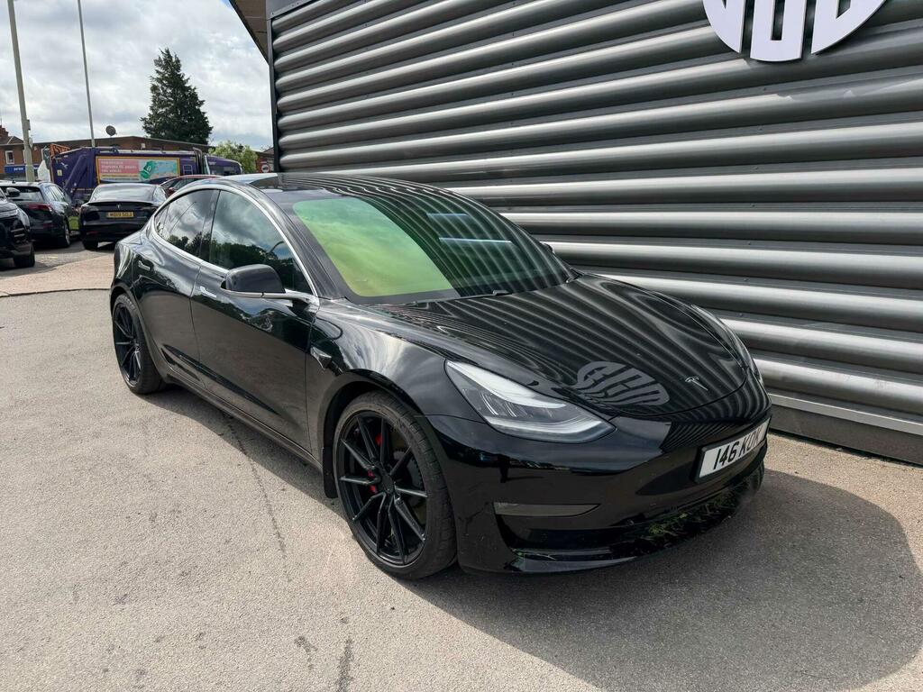 Tesla Model 3 Dual Motor Performance 4Wde Performanc Black #3