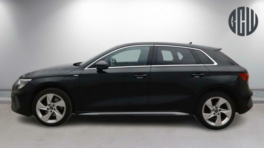 Audi A3 1.4 Tfsie 40 S Line Sportback S Tronic Euro 6 Ss CA22FPL Black #6
