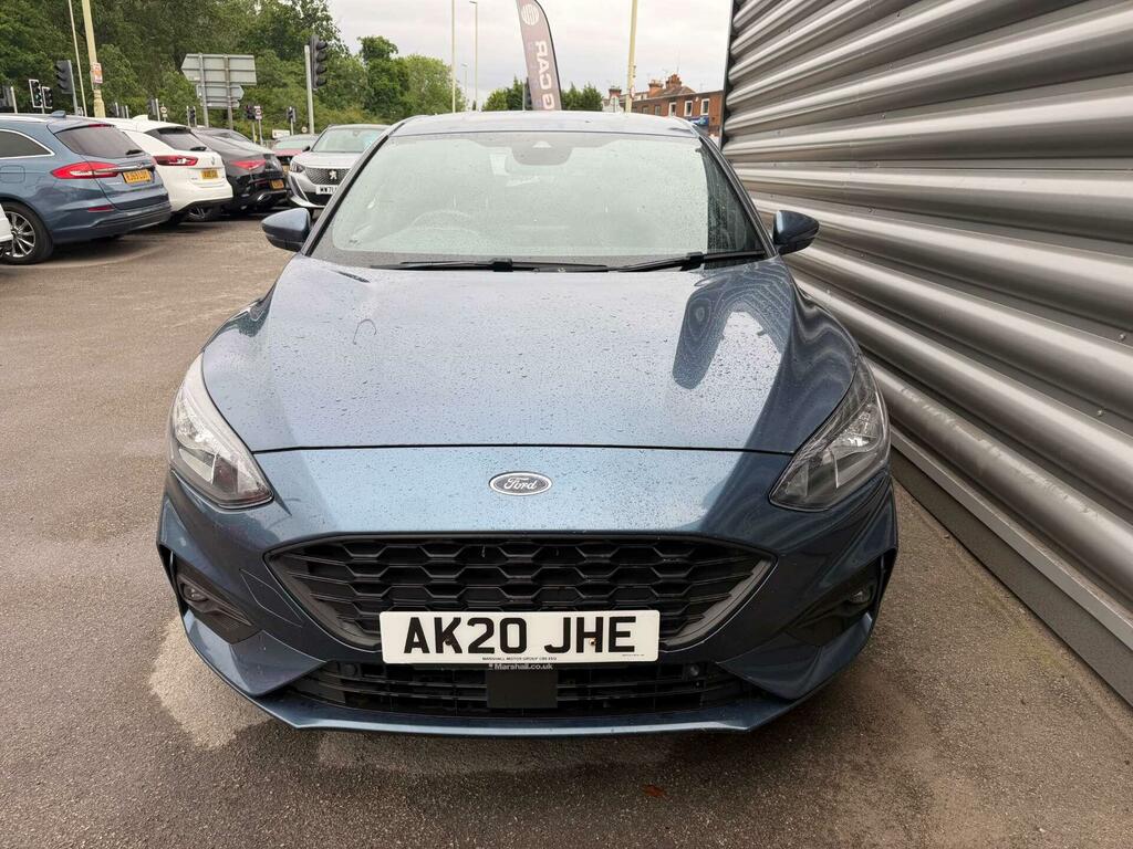 Ford Focus 1.0T Ecoboost St-line X Euro 6 Ss AK20JHE Blue #3