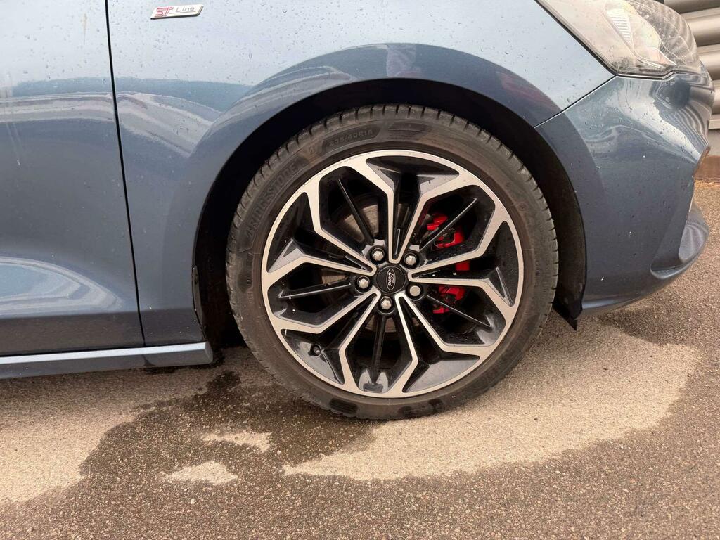 Ford Focus 1.0T Ecoboost St-line X Euro 6 Ss AK20JHE Blue #5