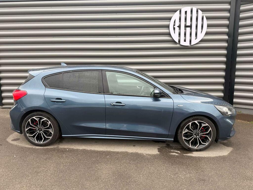 Ford Focus 1.0T Ecoboost St-line X Euro 6 Ss AK20JHE Blue #2