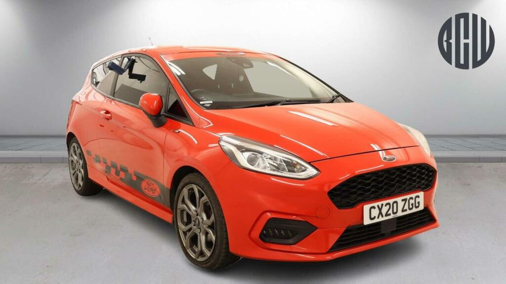 Ford Fiesta 1.0T Ecoboost St-line Edition Euro 6 Ss Red