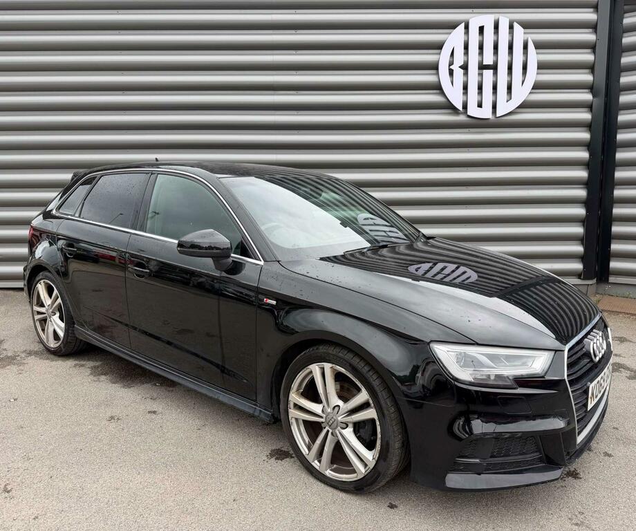 Audi A3 1.5 Tfsi Cod 35 S Line Sportback Euro 6 Ss Black