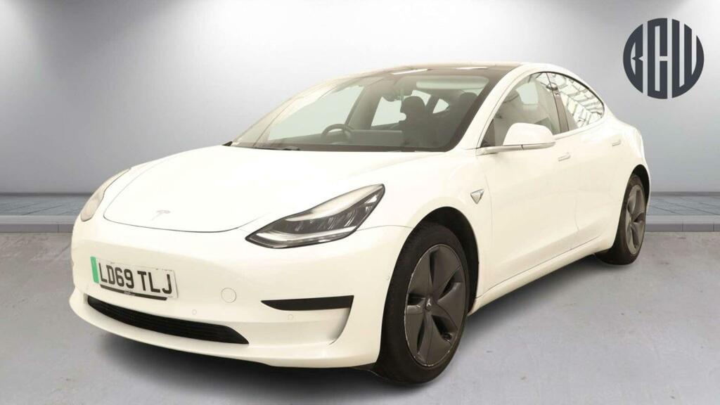 Tesla Model 3 Standard Range Plus Rwd LD69TLJ White #2