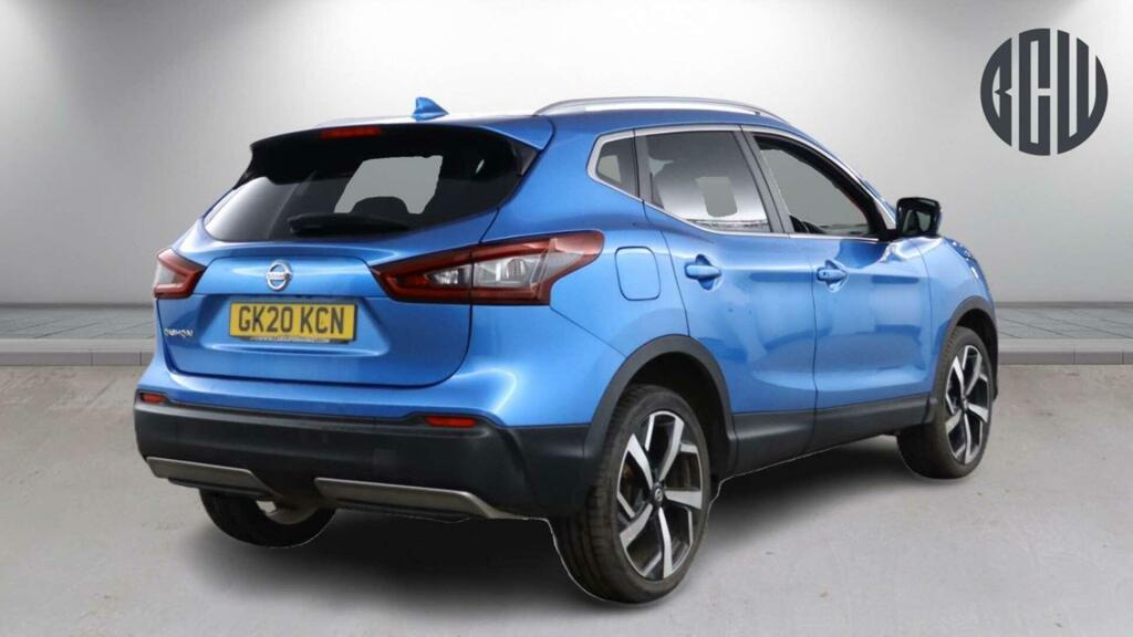 Nissan Qashqai 1.3 Dig-t Tekna Euro 6 Ss GK20KCN Blue #4