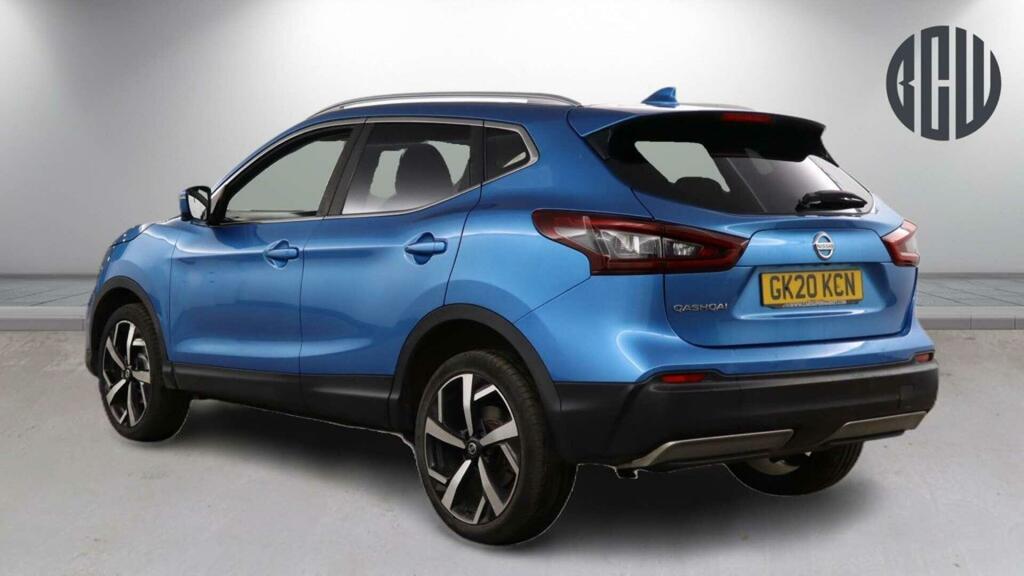 Nissan Qashqai 1.3 Dig-t Tekna Euro 6 Ss GK20KCN Blue #3