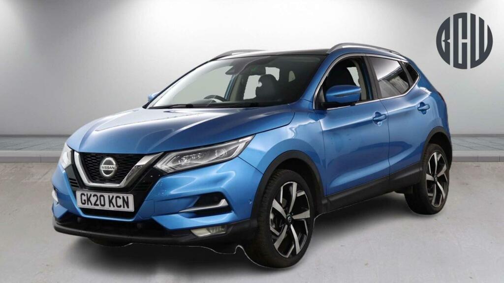 Nissan Qashqai 1.3 Dig-t Tekna Euro 6 Ss GK20KCN Blue #2