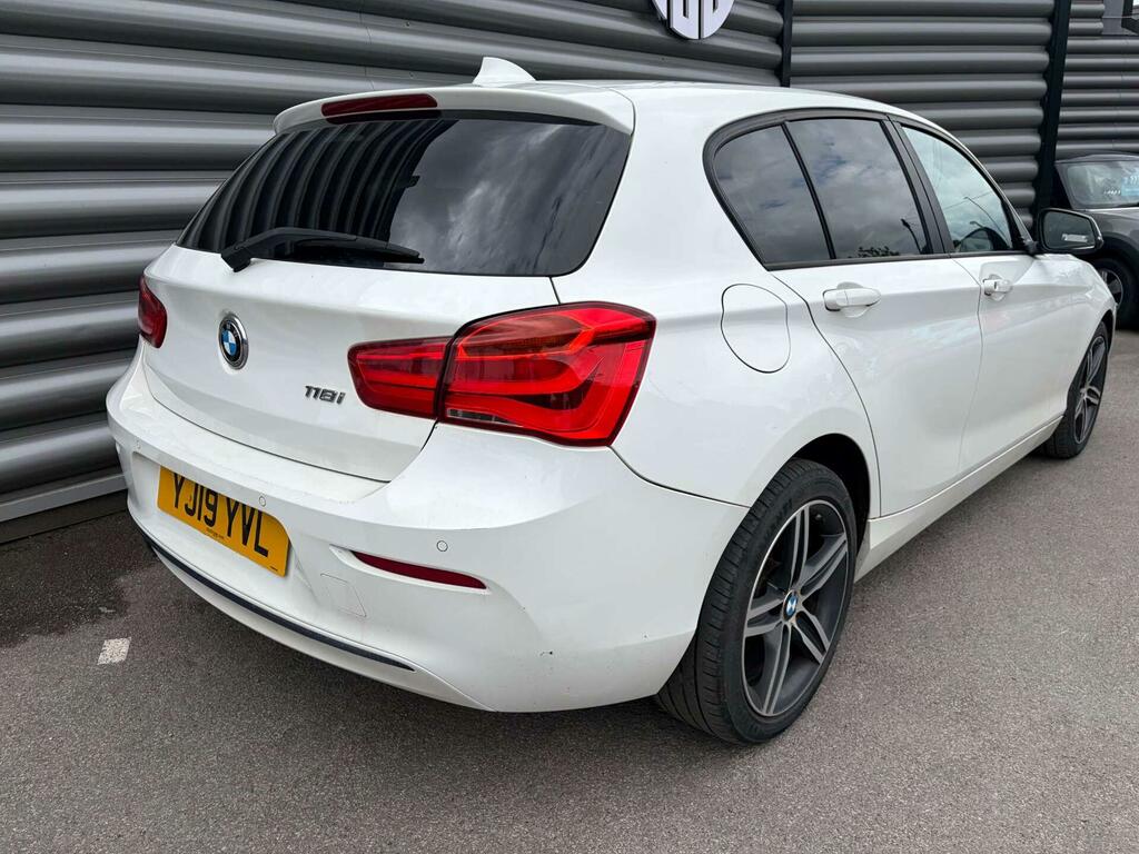 BMW 1 Series 1.5 118I Sport Euro 6 Ss YJ19YVL White #6