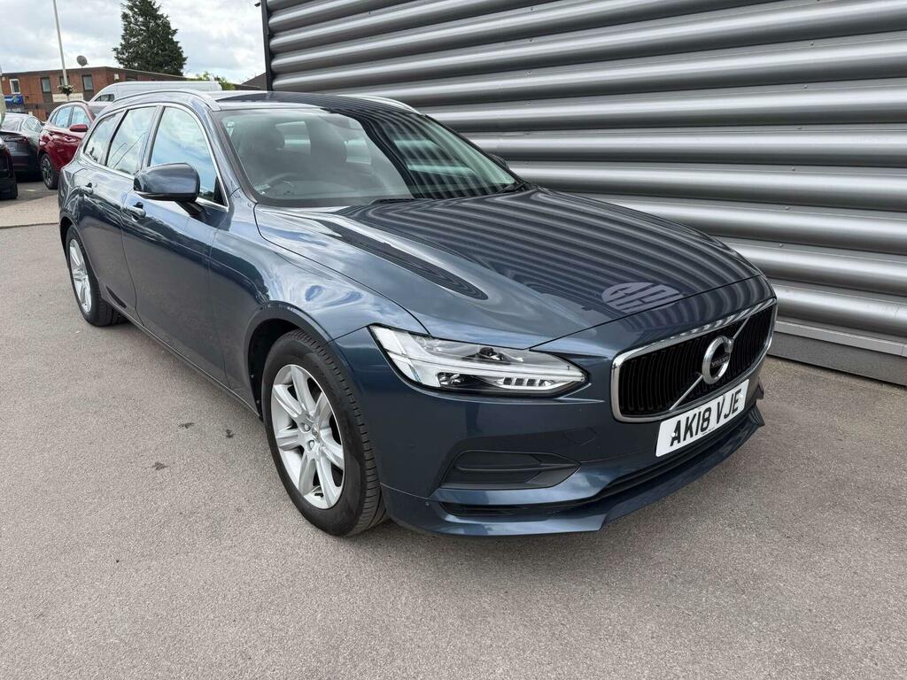 Volvo V90 Momentum Blue #4