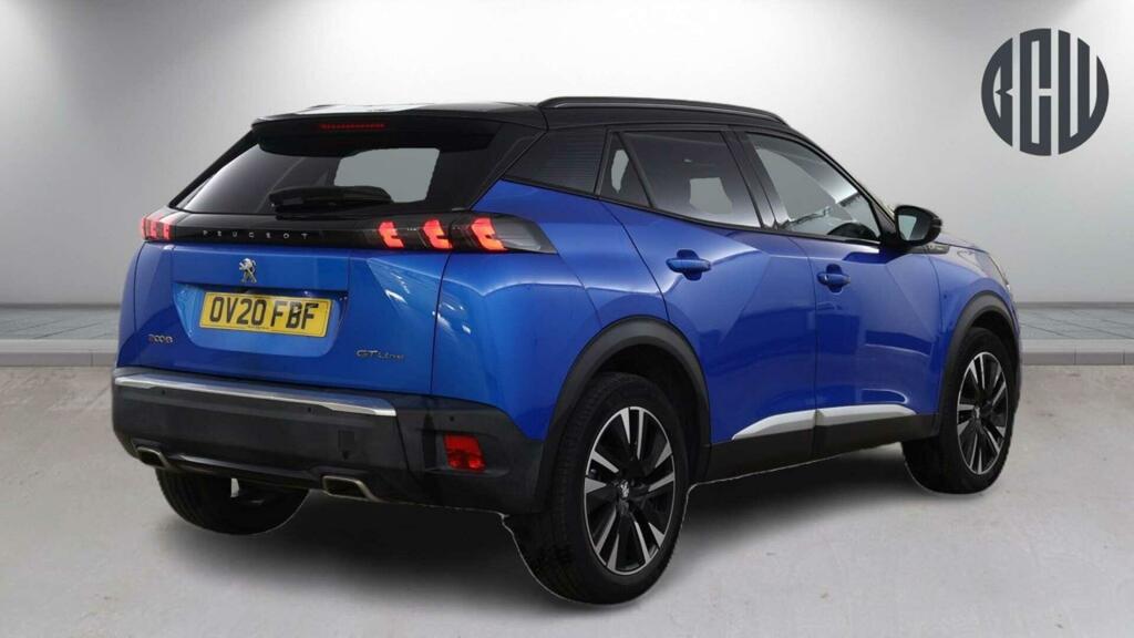 Peugeot 2008 Gt Line Blue #4