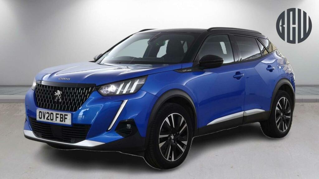 Peugeot 2008 Gt Line Blue #2