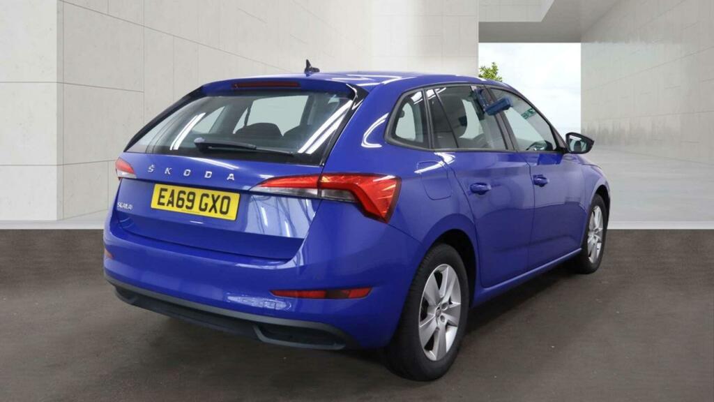 Skoda Scala Se Blue #4