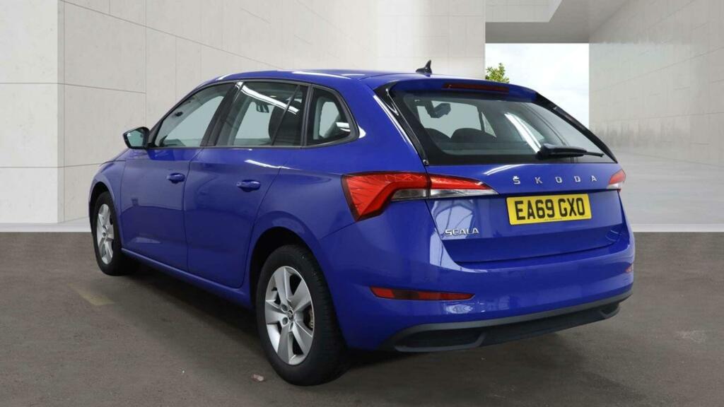 Skoda Scala Se Blue #3