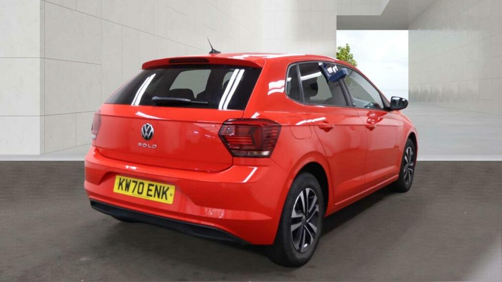 Volkswagen Polo United KW70ENK Red #4