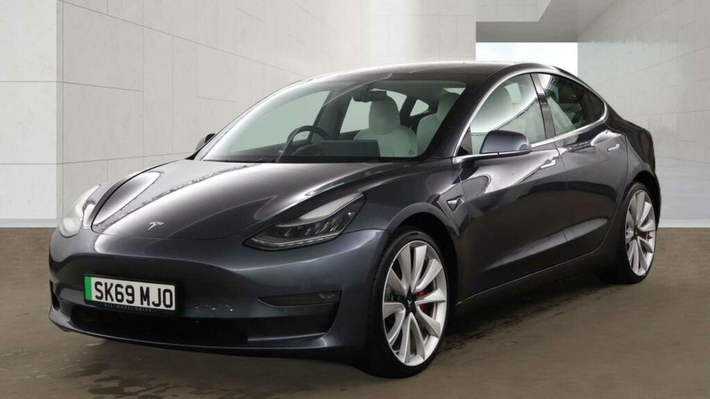 Tesla Model 3 Performance Grey #2