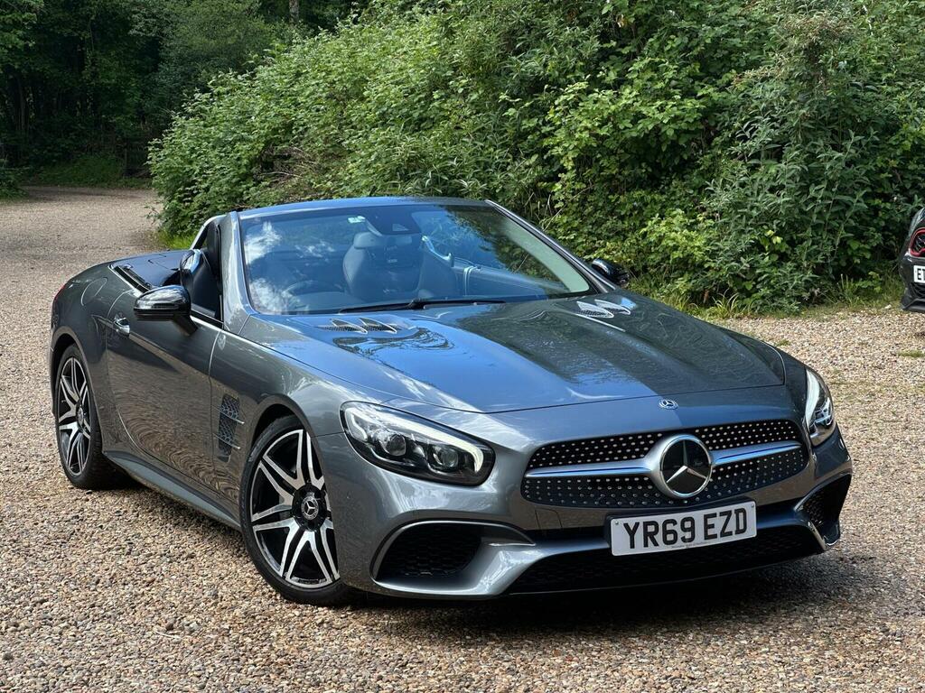 Mercedes-Benz SL Class Convertible 4.7 Sl500 V8 Amg Line Premium G-tron Grey