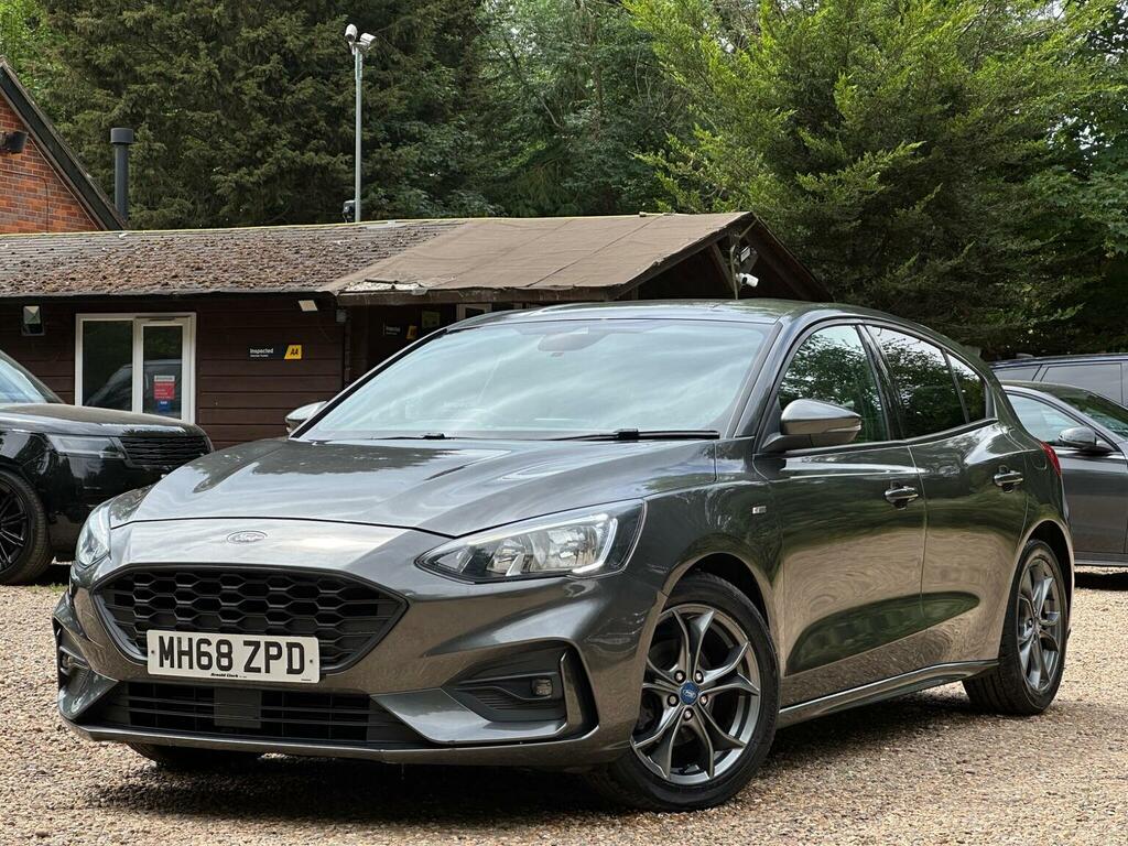 Ford Focus Hatchback 1.0T Ecoboost St-line Euro 6 Ss MH68ZPD Grey #5