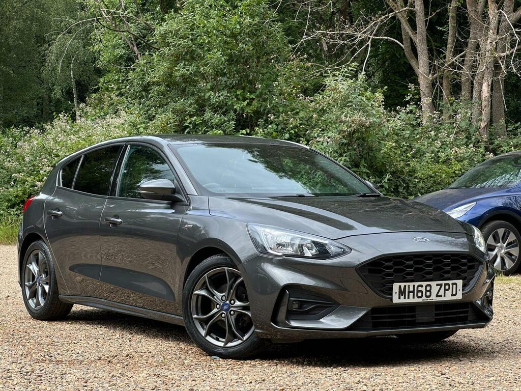 Ford Focus Hatchback 1.0T Ecoboost St-line Euro 6 Ss MH68ZPD Grey #3