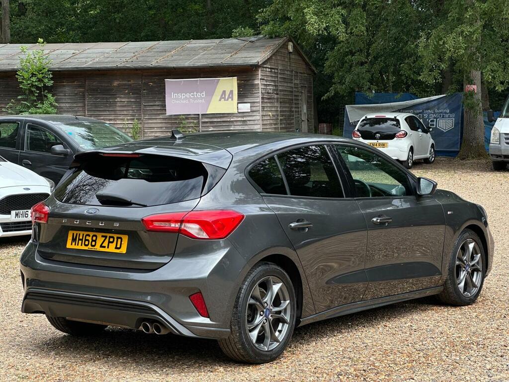 Ford Focus Hatchback 1.0T Ecoboost St-line Euro 6 Ss MH68ZPD Grey #6