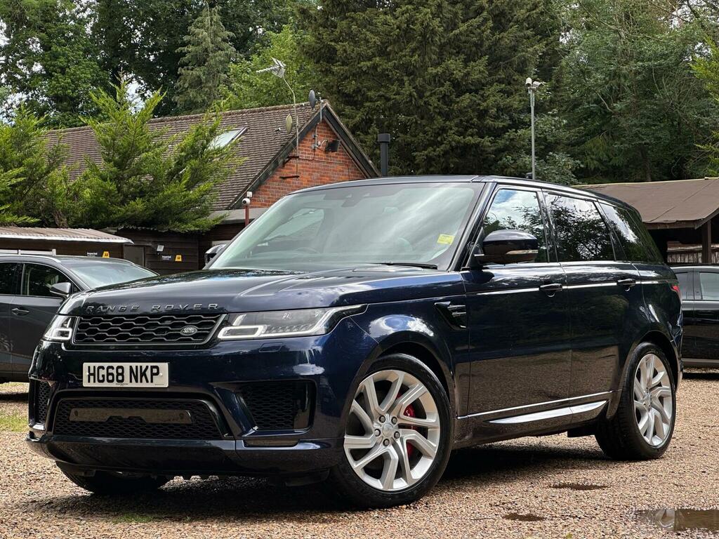 Land Rover Range Rover Sport Suv 2.0 P400e 13.1Kwh Hse Dynamic 4Wd Euro 6 HG68NKP Blue #4