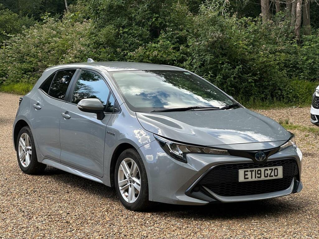 Toyota Corolla Hatchback 1.8 Vvt-h Icon Cvt Euro 6 Ss 201 ET19GZO Grey #5