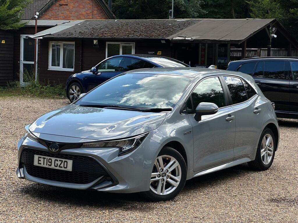 Toyota Corolla 1.8 Vvt-h Icon Cvt Euro 6 Ss Grey #4