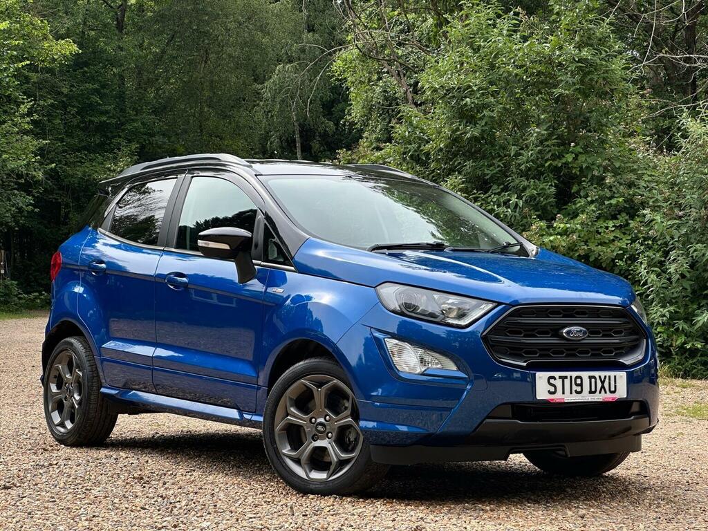 Ford Ecosport Suv 1.0T Ecoboost St-line Euro 6 Ss 2 ST19DXU Blue #3