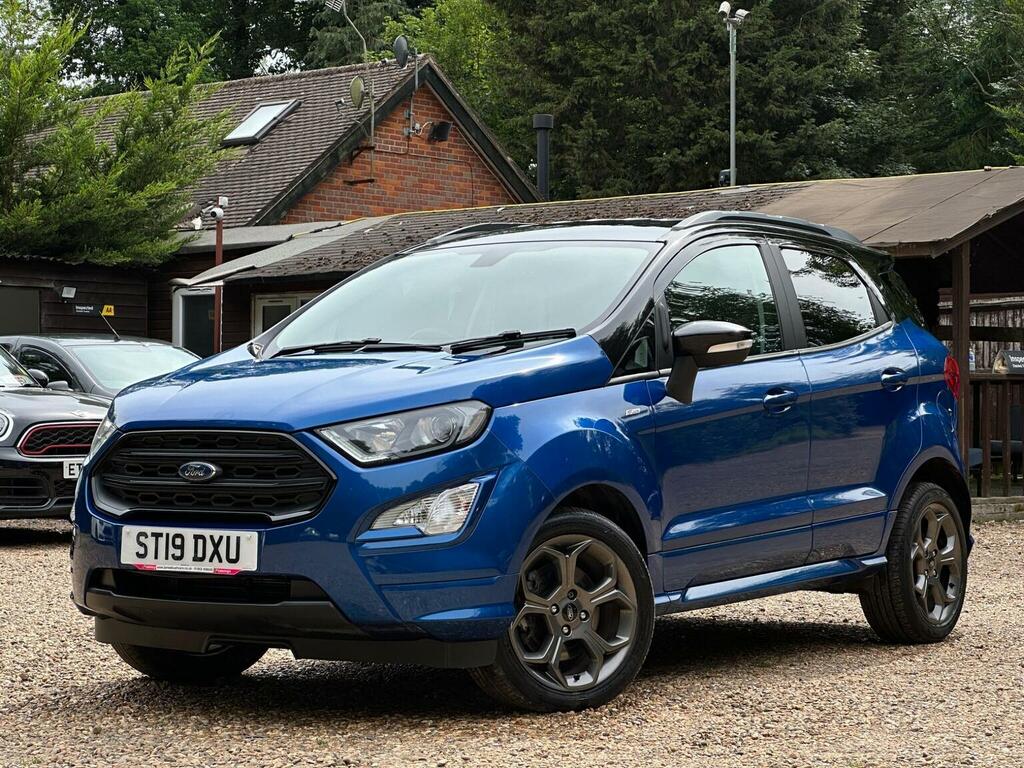Ford Ecosport Suv 1.0T Ecoboost St-line Euro 6 Ss 2 ST19DXU Blue #4