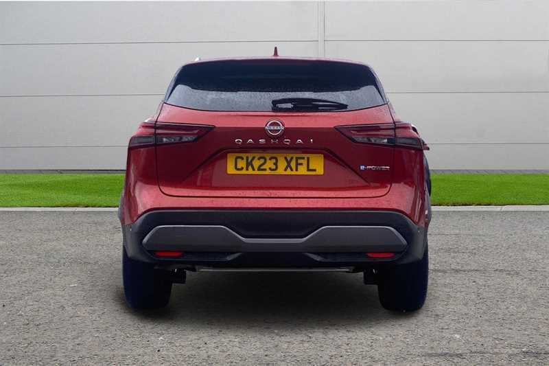 Nissan Qashqai 1.5 E-power Tekna CK23XFL Red #4
