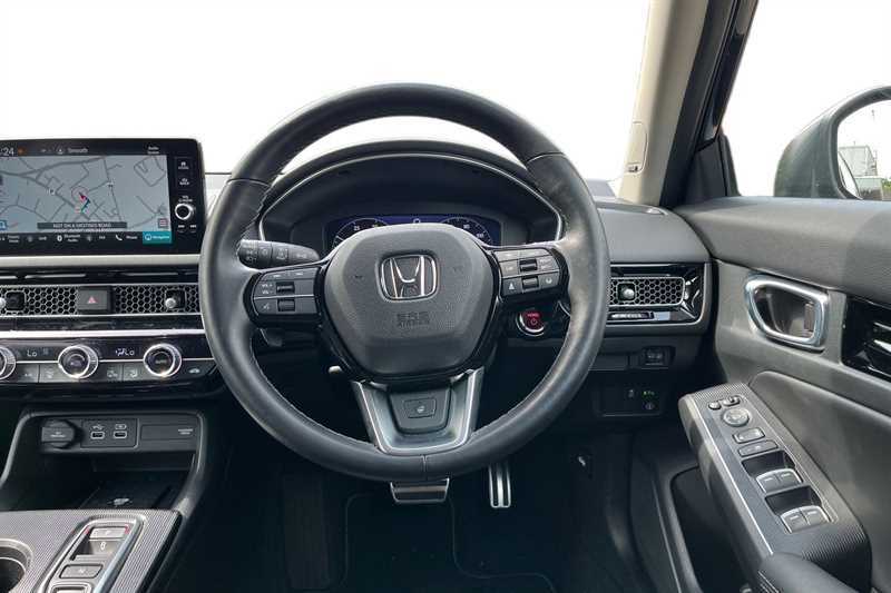 Honda Civic 2.0 Ehev Advance Cvt LS72HTG Black #4