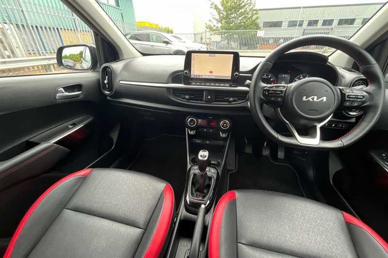 Kia Picanto 1.0T Gdi Gt-line S 4 Seats KY72TMU Black #3