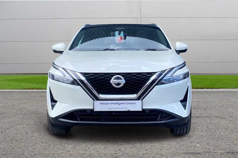 Nissan Qashqai 1.3 Dig-t Mh 158 Tekna Xtronic LF22OSG White #5