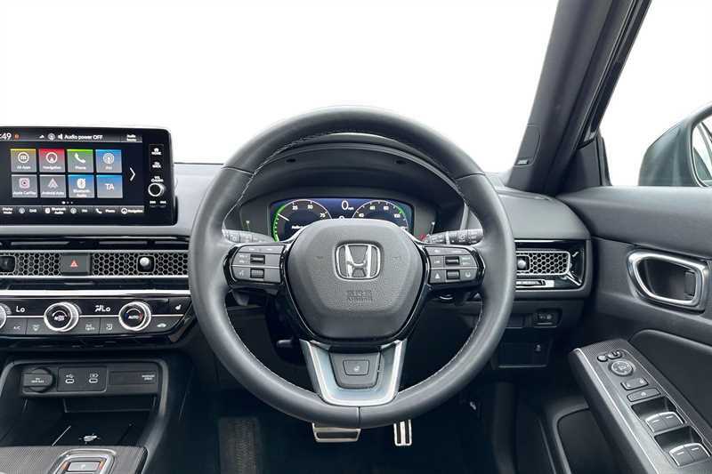 Honda Civic 2.0 Ehev Advance Cvt RO75JVM Black #4