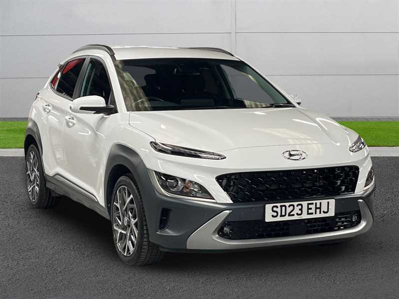 Hyundai Kona 1.6 Gdi Hybrid Premium Dct White