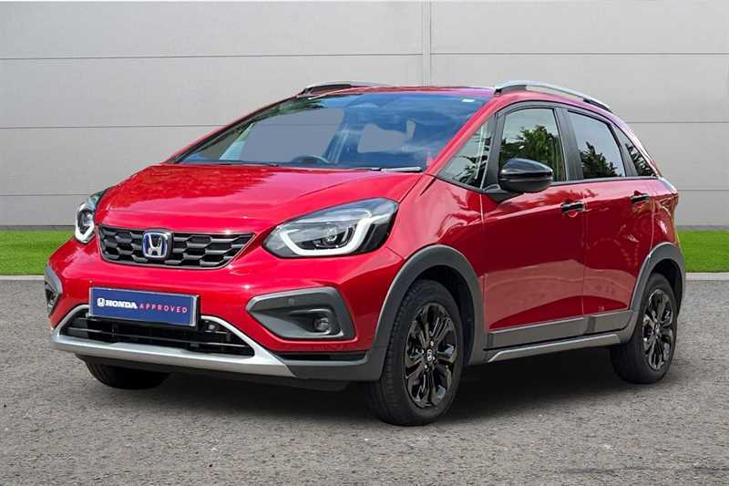 Honda Jazz 1.5 I-mmd Hybrid Crosstar Advance Ecvt Red