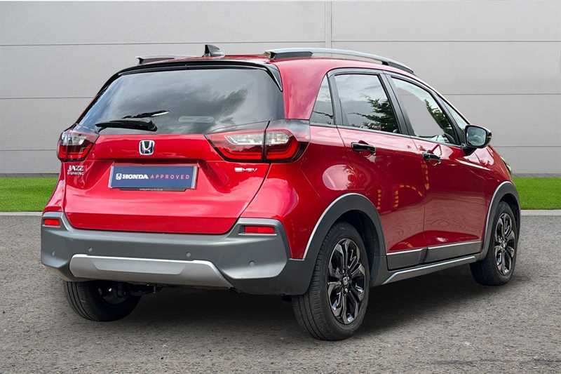 Honda Jazz 1.5 I-mmd Hybrid Crosstar Advance Ecvt KD23EYF Red #3