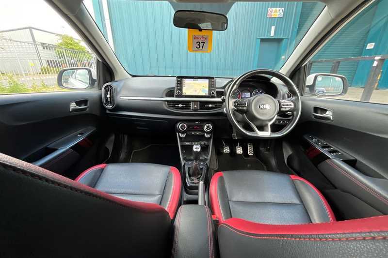 Kia Picanto 1.0T Gdi Gt-line S AD19EOX White #3