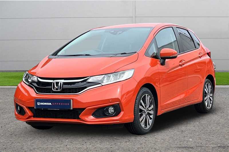 Honda Jazz 1.3 I-vtec Ex Navi Cvt Orange