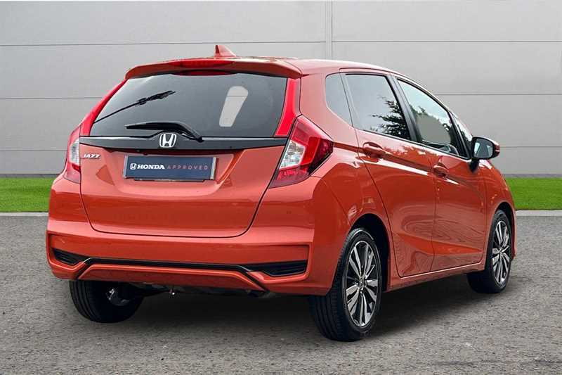 Honda Jazz 1.3 I-vtec Ex Navi Cvt CN68WND Orange #3