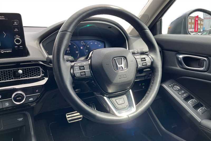 Honda Civic 2.0 Ehev Advance Cvt Black #4