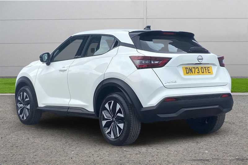 Nissan Juke 1.0 Dig-t 114 Acenta Dct DN73OTE White #2